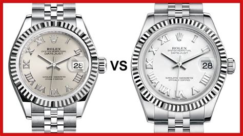 rolex size 28 vs 31|Rolex lady datejust vs 31mm.